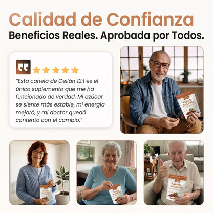 Canela de Ceilán con Aceite MCT – Equivalente a 7200 mg